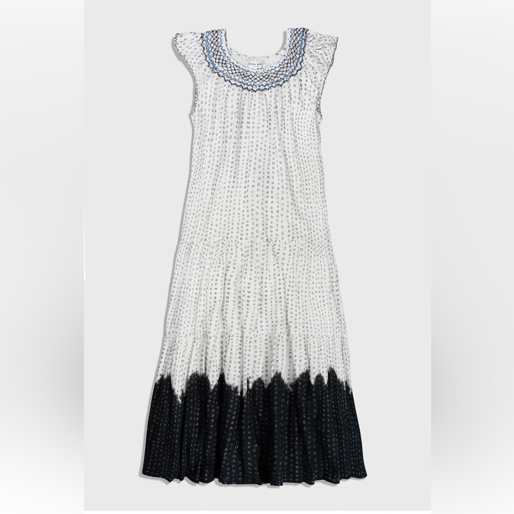 APIECE APART ABORSANO SMOCK NECK MAXI